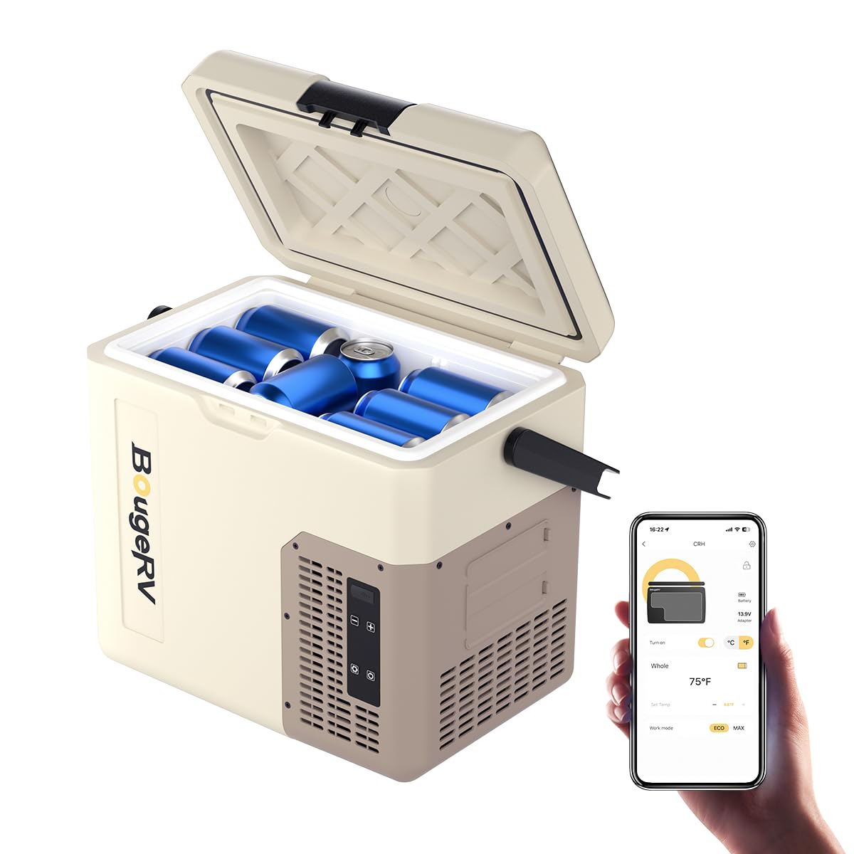 Amazon.co.jp: 【防災認定】【急速冷凍＆バッテリー内蔵可能】BougeRV