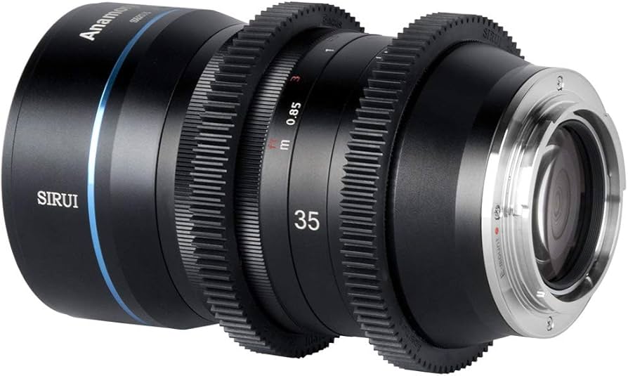 Amazon.com : SIRUI 35mm F1.8 1.33X APS-C Anamorphic Lens Cinema