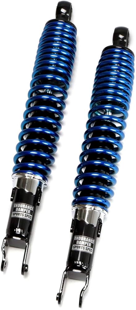 Amazon | エンデュランス バイク リアサスペンション 黒ボディ 青