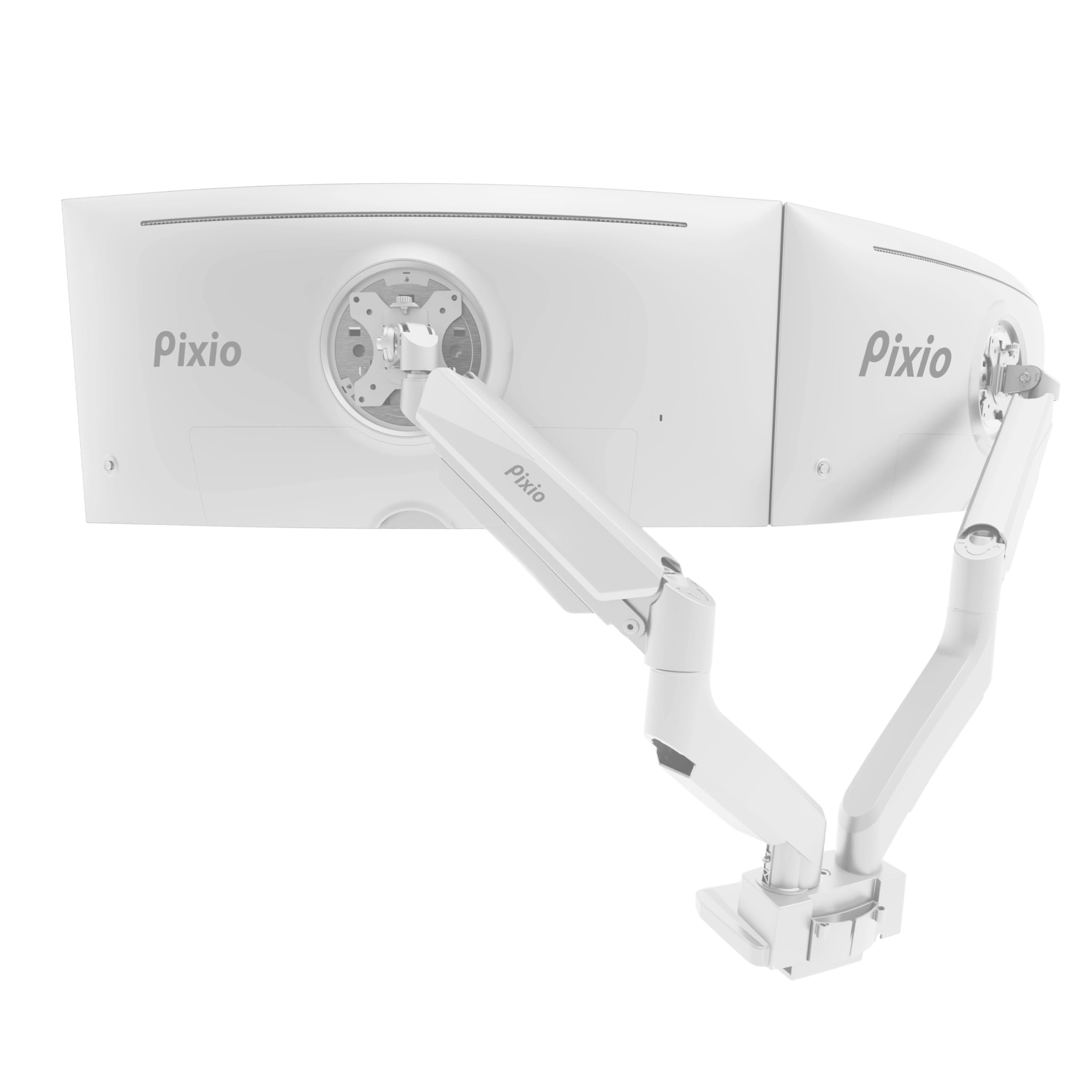 Amazon.com: Pixio PS2D White Ultrawide Heavy-Duty Premium Dual
