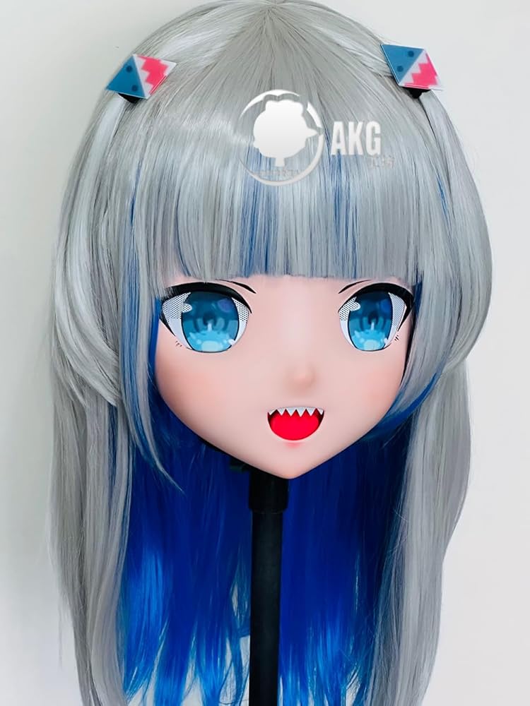 Amazon.co.jp: [achard] Resin Female Cosplay Anime Kigurumi Mask