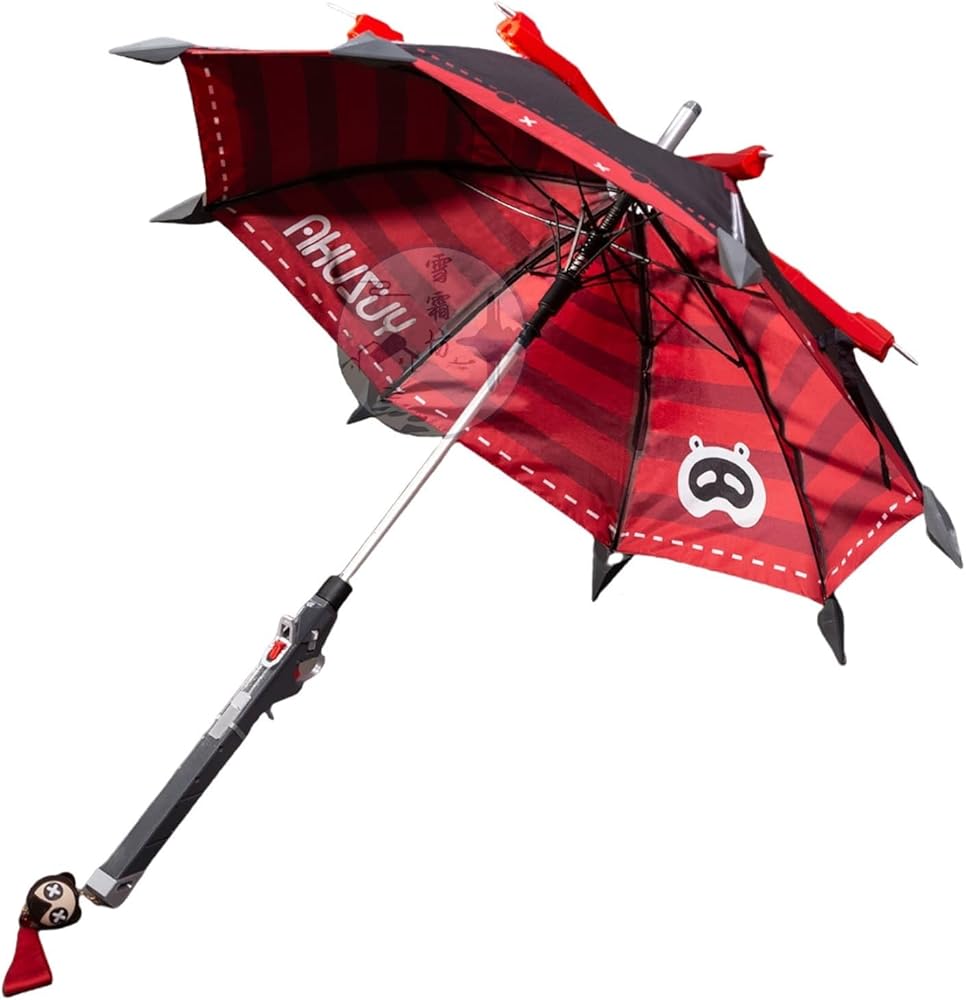 Amazon.co.jp: 【Azuiblc】コスプレ道具 ゼンゼロ 浮波柚葉 傘 親骨