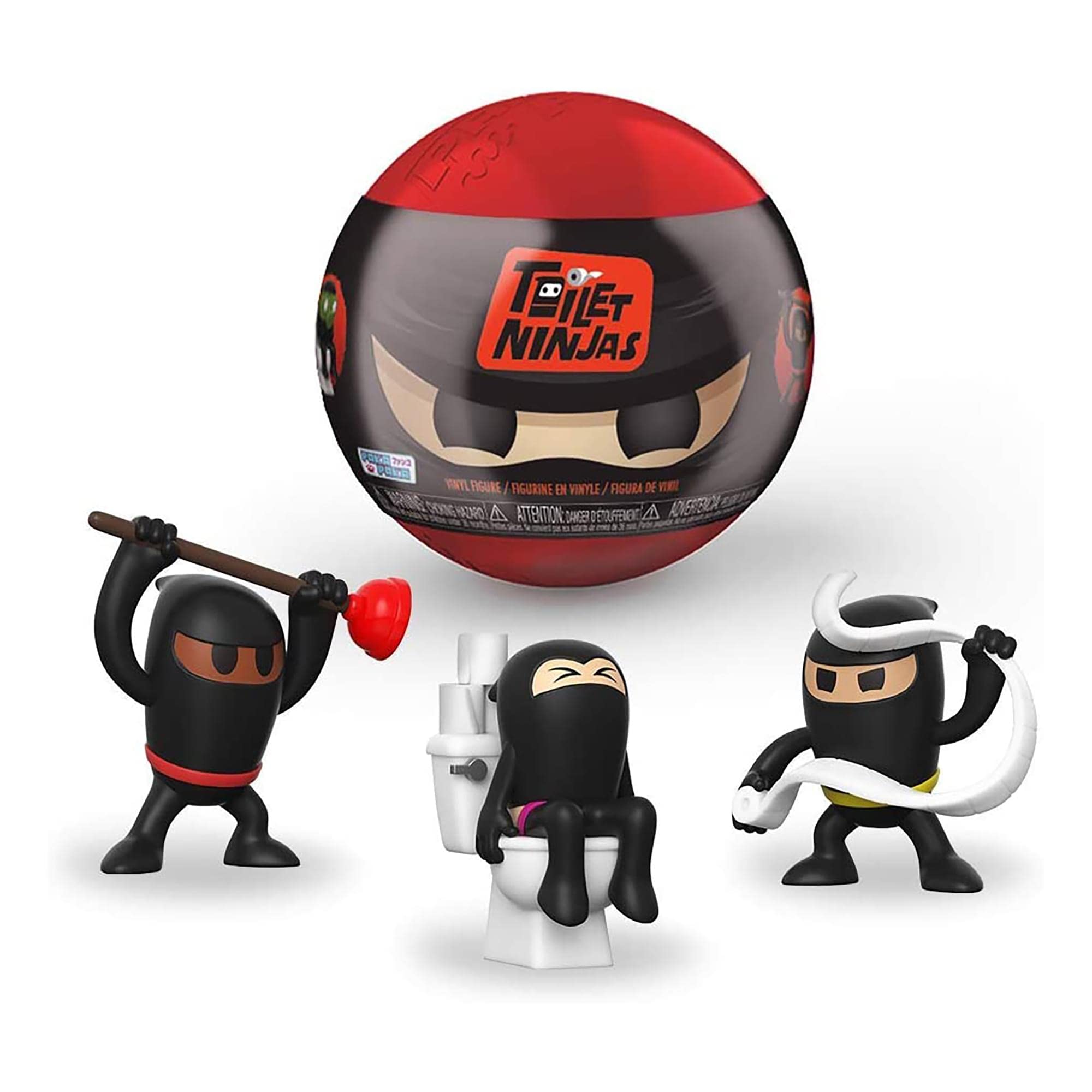 Amazon.com: Funko Paka Paka: Toilet Ninja - Mystery Figure : Toys