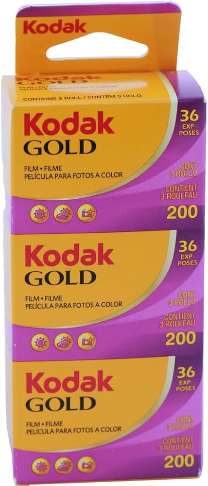 Amazon | Kodak カラーネガフィルム GOLD 200 35mm 36枚撮 3本set