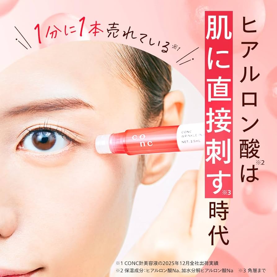 Amazon.co.jp: CONC リンクルインジェクション 2.5mL マイクロニードル