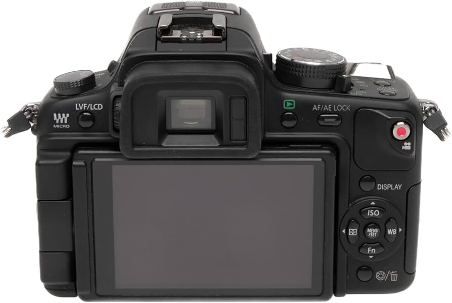Amazon.com : Panasonic digital SLR camera GH1 body comfort black