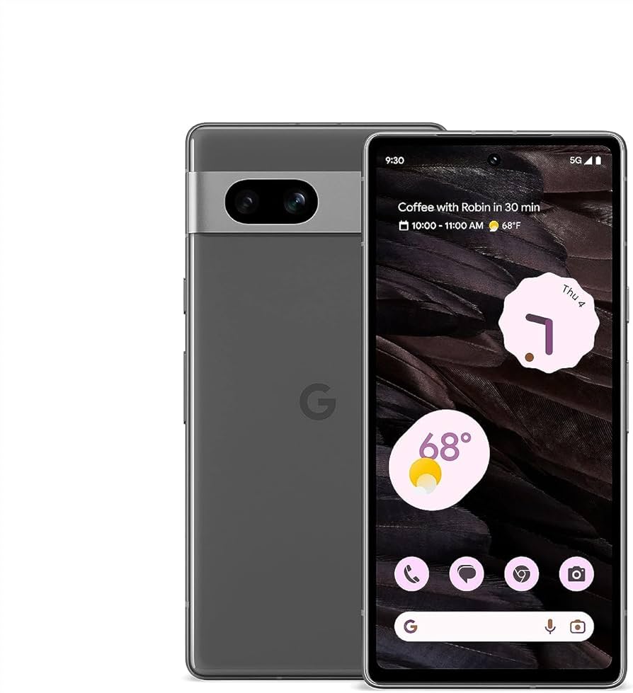 Amazon.com: Google Pixel 7a 5G, US Version, 128GB, Charcoal