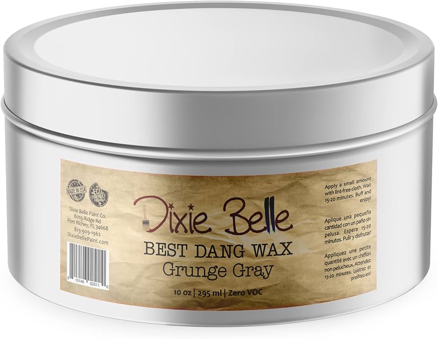 Dixie Belle Paint Company | Best Dang Furniture Wax (10oz, Grunge