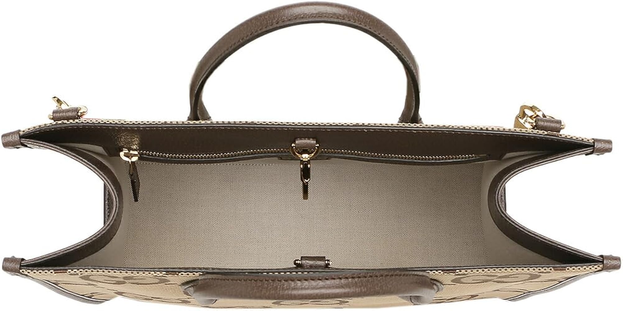 Amazon | [グッチ] トートバッグ ジャンボGG キャンバス ブラウン