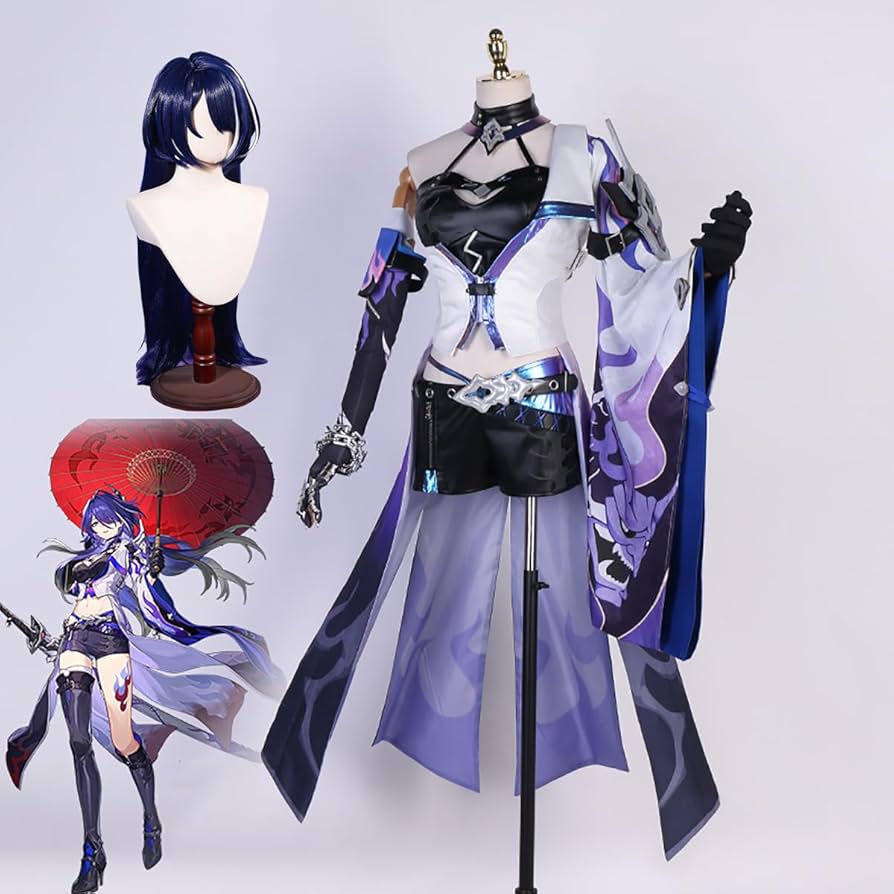 Amazon.co.jp: [HAOJEE]崩壊：スターレイル 黄泉コスプレ よみコスプレ