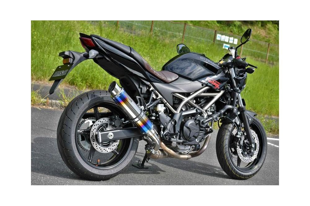 Amazon | ビームス R-EVO2 スリップオン ヒートチタン SV650/X 22-8BL