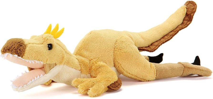 Amazon.co.jp: カロラータ ヴェロキラプトル ぬいぐるみ (ねそべり