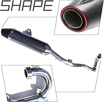 Amazon | TTR230 対応 TW200 対応 マフラー スリップオンマフラー