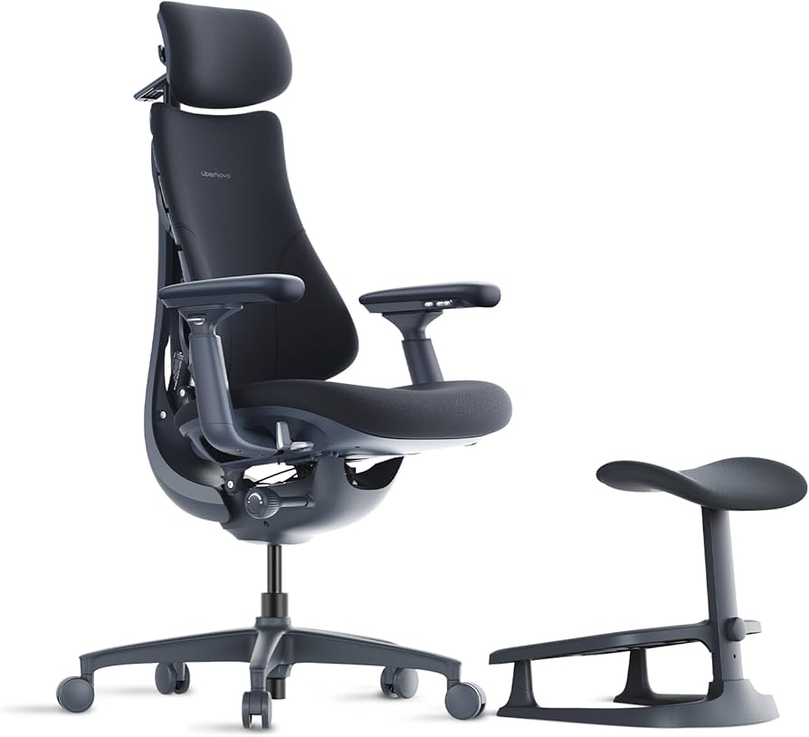 Amazon.com: LiberNovo Dynamic Ergonomic Desk Chair + StepSync