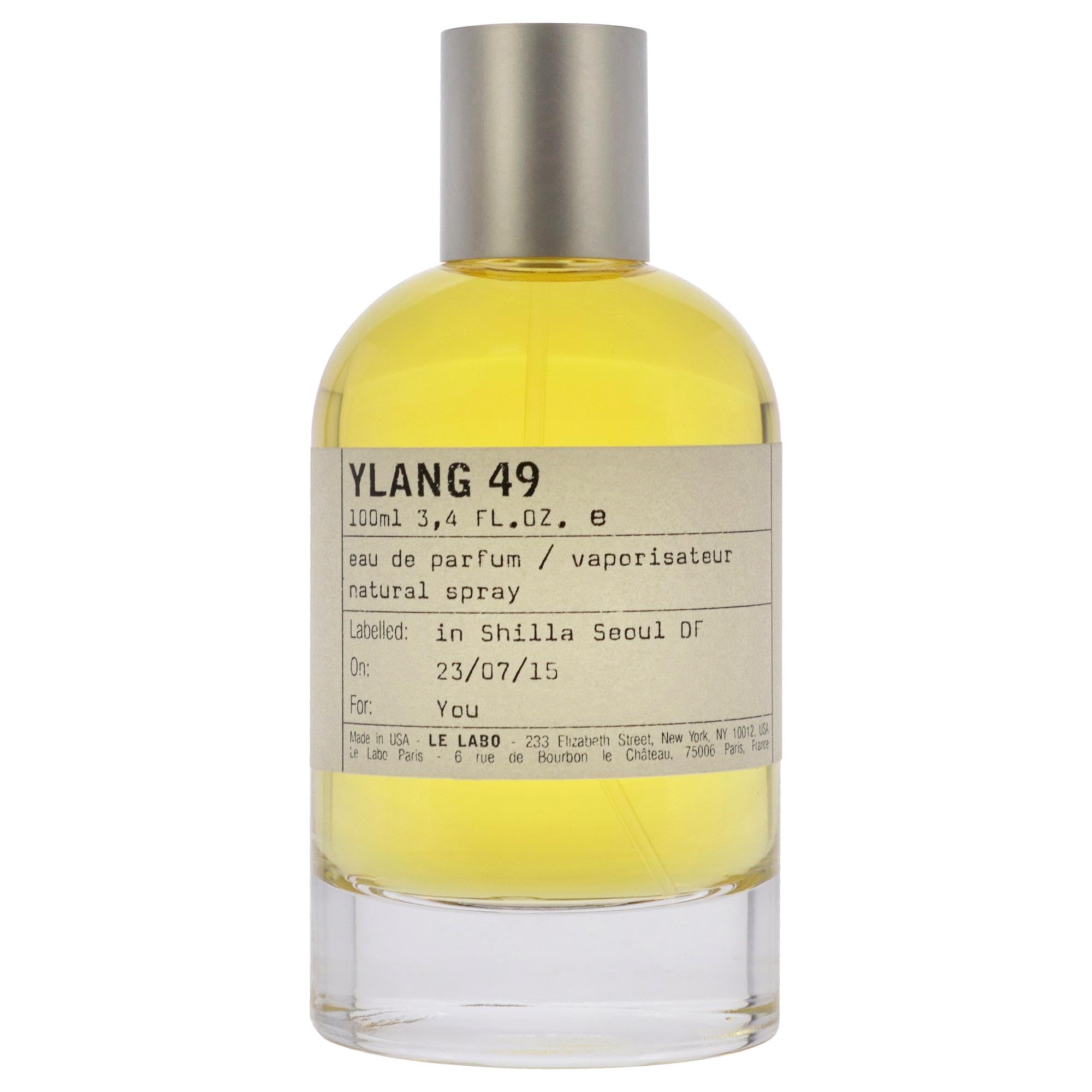 Amazon.com : Ylang 49 by Le Labo for Unisex - 3.4 oz EDP Spray