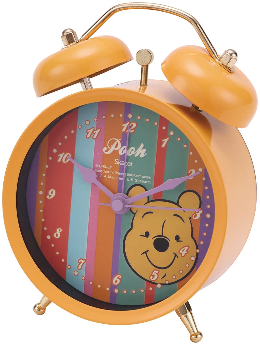 Amazon.co.jp: スケーター(Skater) 置き時計 目覚まし時計 ディズニー