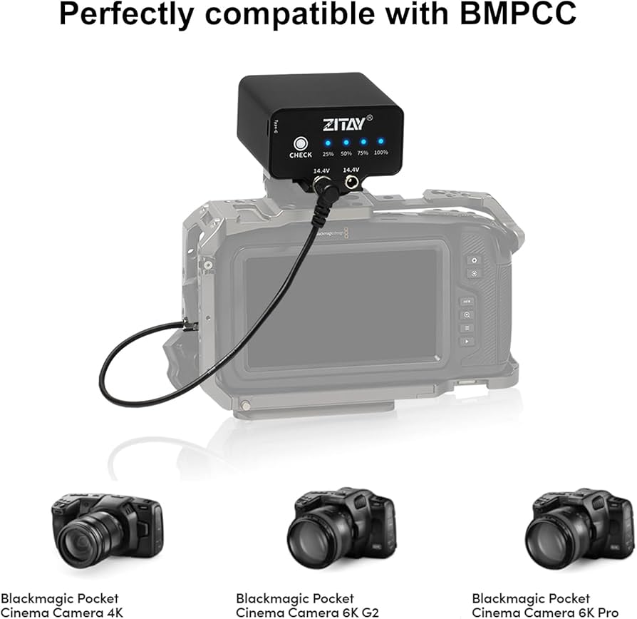 Amazon.com : ZITAY 95WH External Camera Battery Compatible with