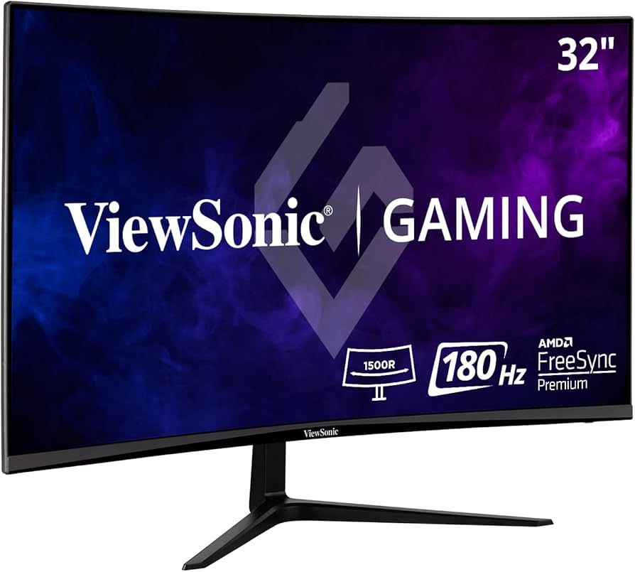 Amazon.com: ViewSonic VX3218-PC-MHD 32 Inch Curved 1080p 1ms 180Hz