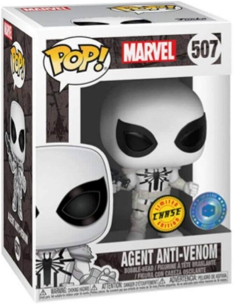 Amazon.com: Funko Pop! Marvel Agent Anti Venom Chase Exclusive