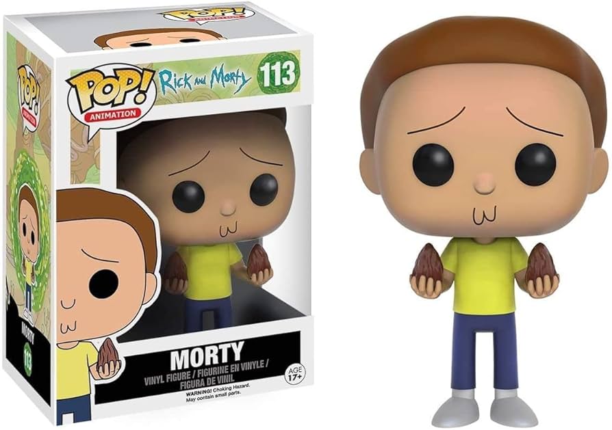 Amazon.com: Funko POP Animation: Rick & Morty - Morty Action