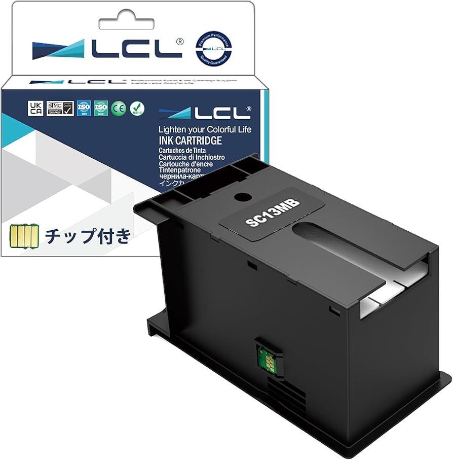 Amazon.co.jp: LCL エプソン用 SC13 SC13MB 互換メンテナンスボックス