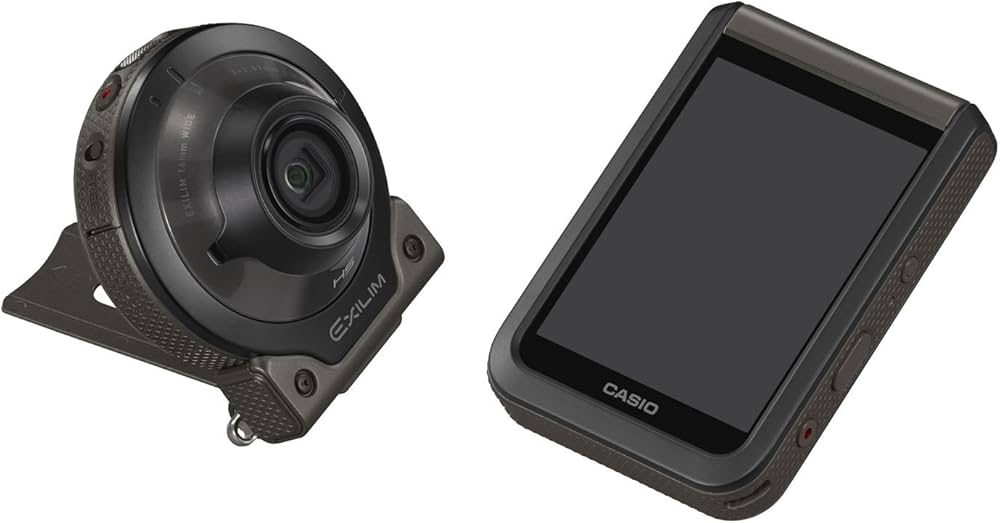 Amazon | CASIO デジタルカメラ EXILIM EX-FR100BK カメラ部/モニター