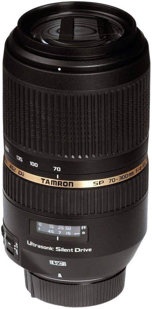 Amazon.com : Tamron AF 70-300mm f/4.0-5.6 SP Di VC USD XLD for