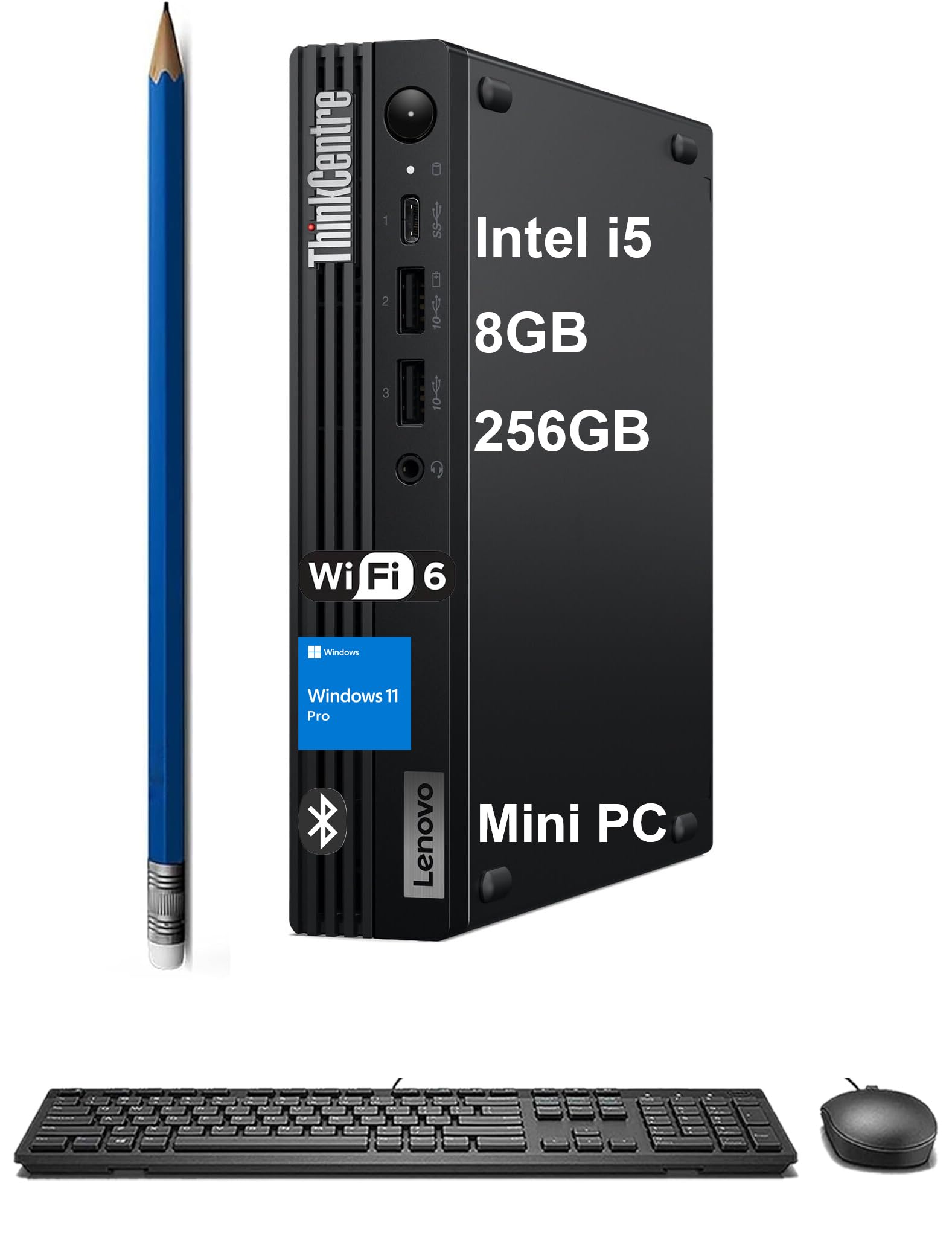 Amazon.com: Lenovo ThinkCentre M70q Gen 5 Tiny Business Desktop