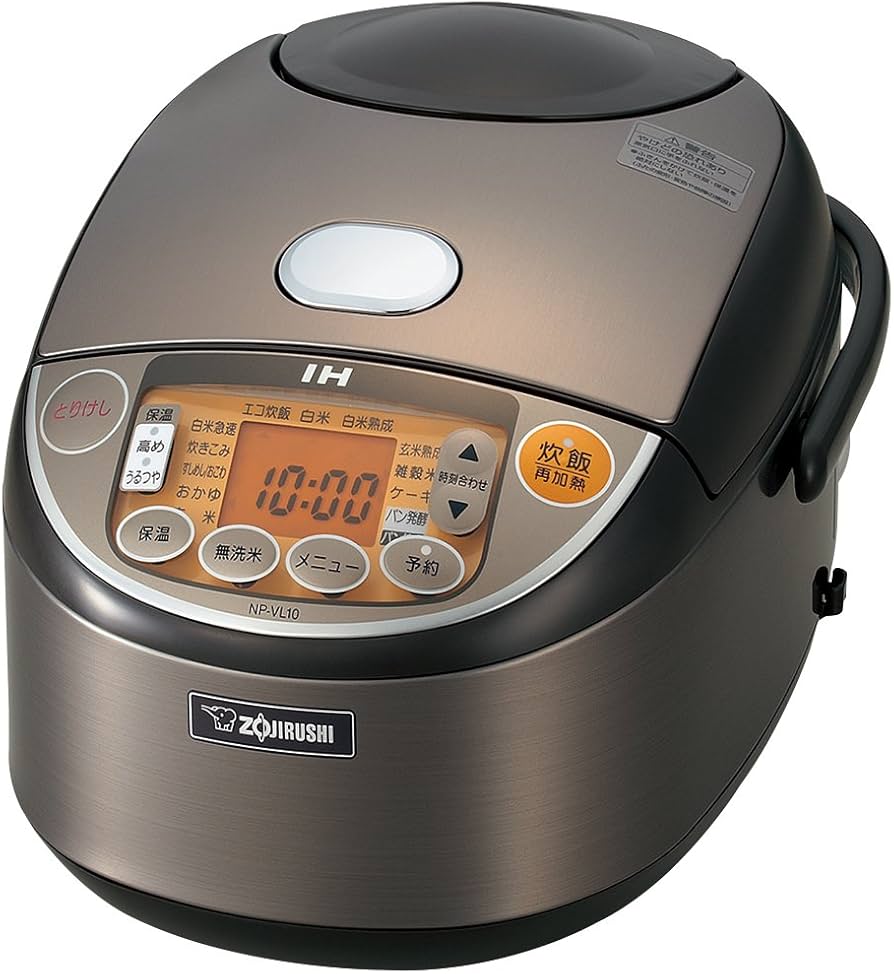 Amazon | 象印 IH炊飯器5.5合 ステンレス NP-VL10-TD | 象印マホービン