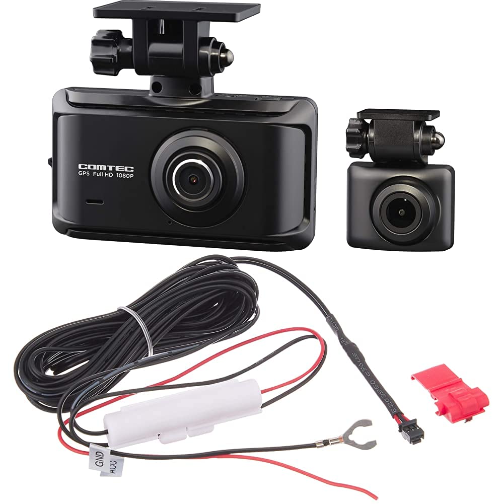 Amazon | コムテック ドライブレコーダー 前後2カメラタイプ ZDR035+
