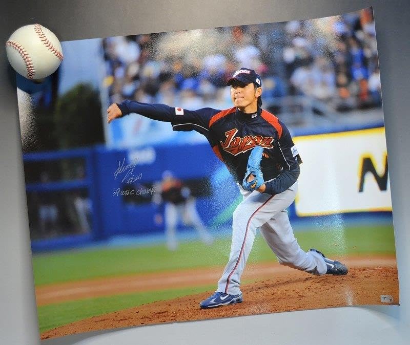 Amazon.co.jp: シアトルマリナーズ 岩隈 久志 直筆サイン入り WBC（16