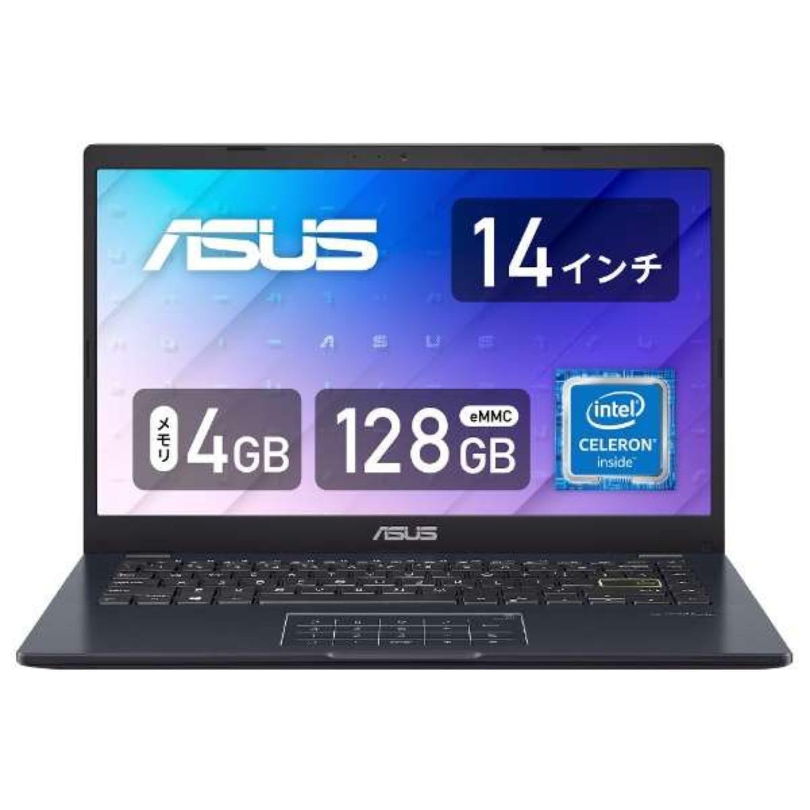 Amazon.co.jp: ASUS ノートパソコン E410KA (Celeron N4500 4GB eMMC