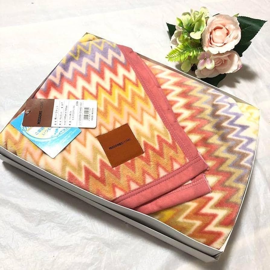 Amazon.co.jp: MISSONI ミッソーニ ハーフケット ブランケット : おもちゃ