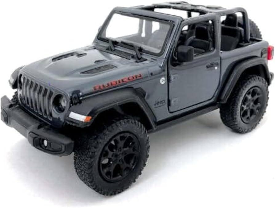 Amazon | ジープ 2018 ラングラー ルビコン グレー オープントップ
