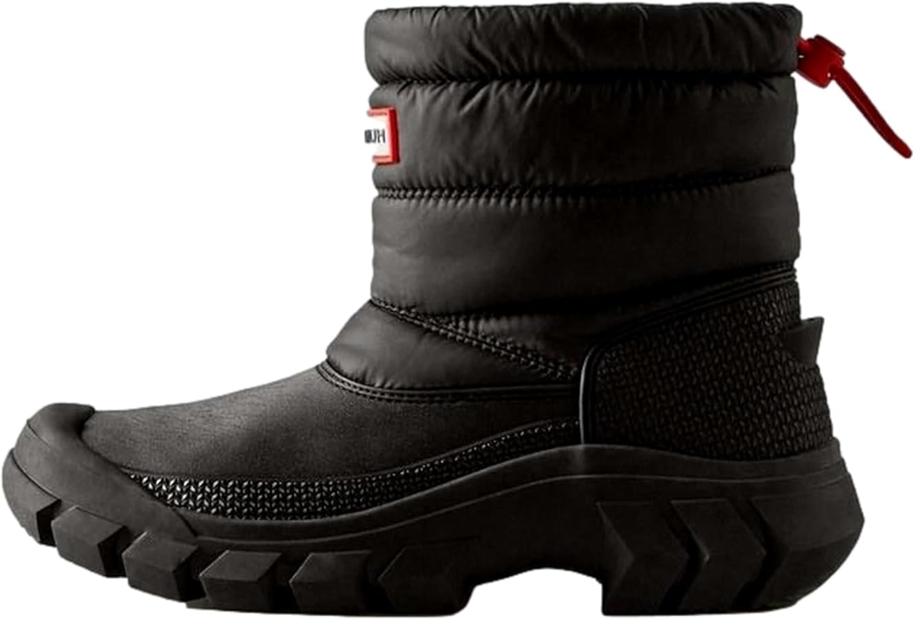 Hunter Intrepid Short Snow Boots for Women - Textile and Synthetic
