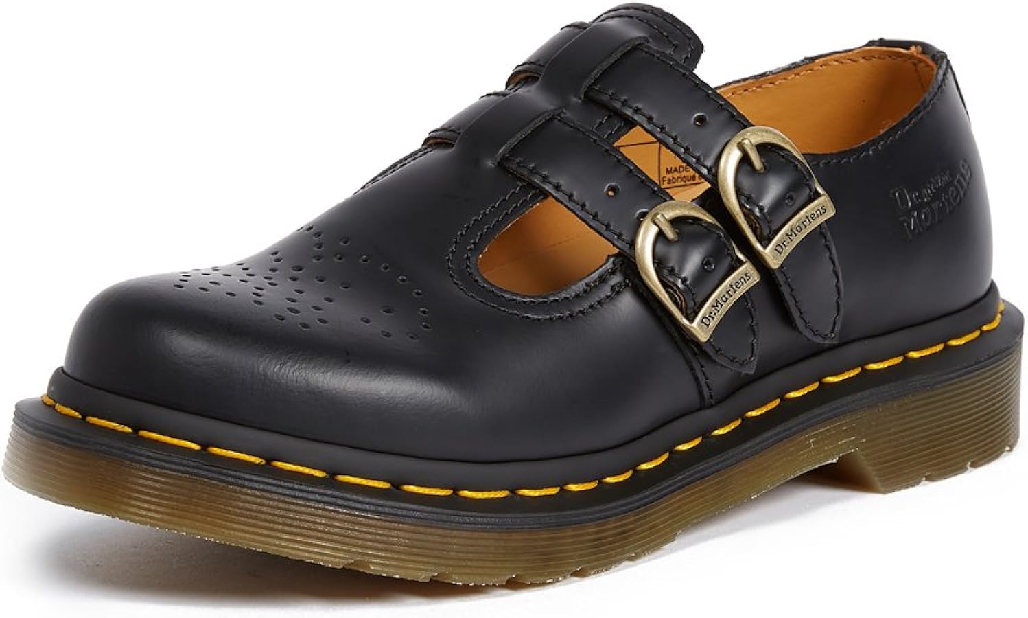 Dr. Martens Women's 8065 Mary Jane,Black Smooth,4 UK/6 M US : Dr