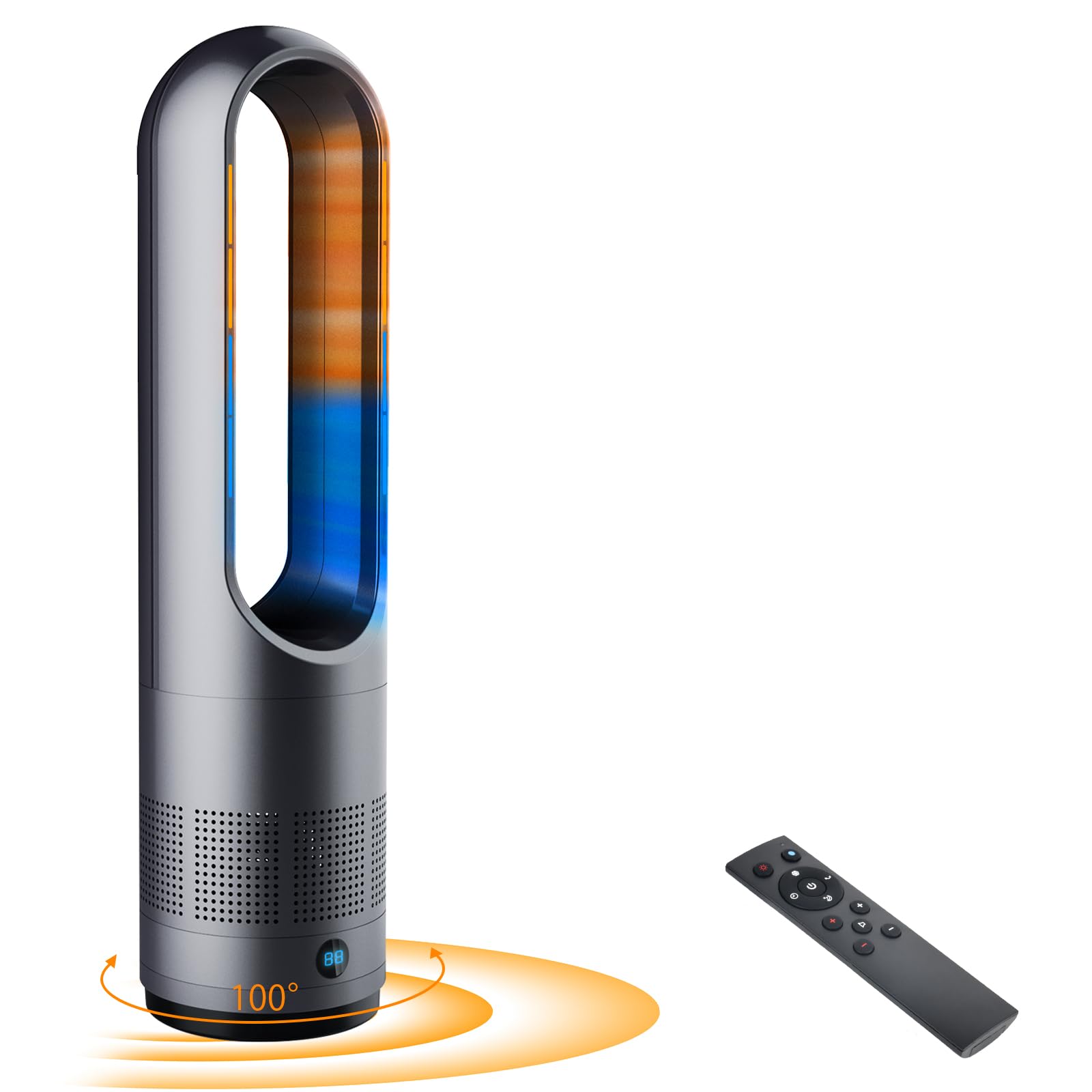 Amazon.co.jp : セラミックヒーター 【2026新定番・泠暖兼用・羽根なし