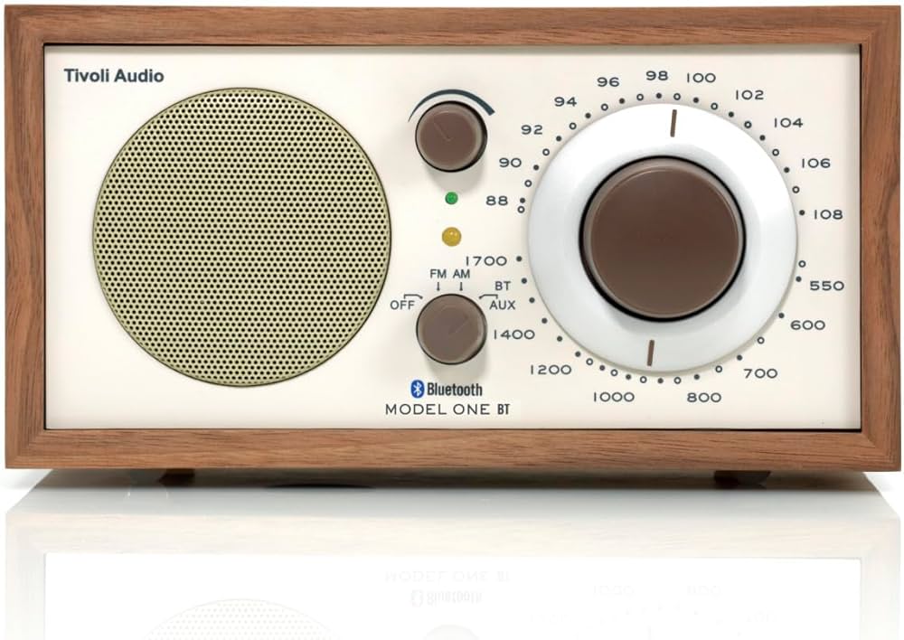 Amazon.com: Tivoli Audio Model One Bluetooth AM/FM Radio (Walnut