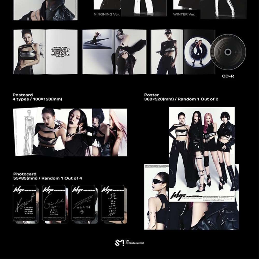 Amazon.com: AESPA - 5th mini album [WHIPLASH] (BEAT VER.) (KARINA