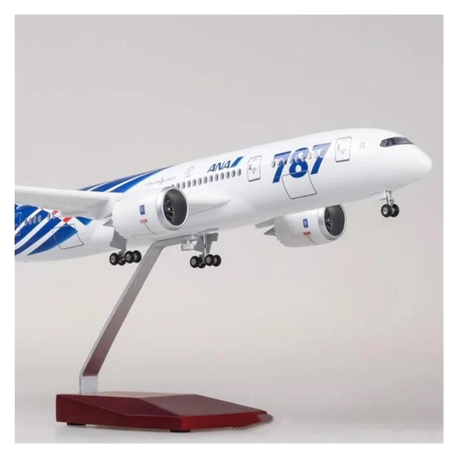 Amazon.co.jp: 静的航空機モデル 47cm 1/130 日本ANA787航空機モデル