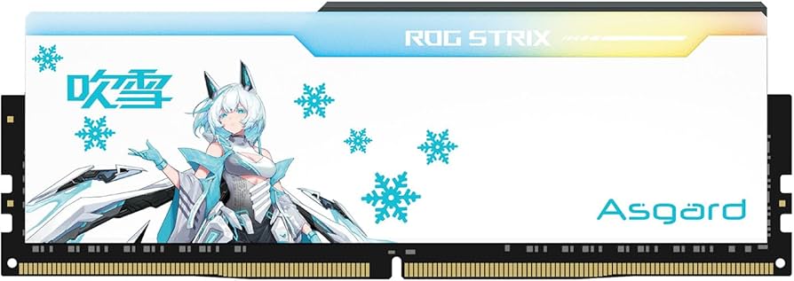 Amazon.co.jp: DDR5 Asgard ROG Strix DDR5 RGB RAMメモリ 32GB(16GBx2