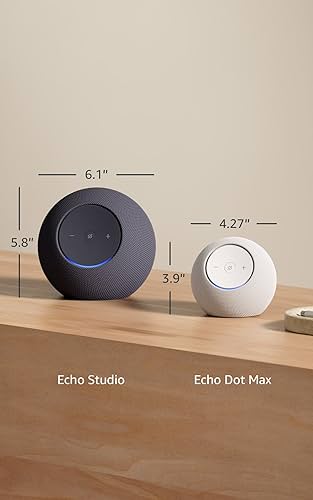 Amazon Echo Studio | Alexa Speaker | Glacier White | Amazon