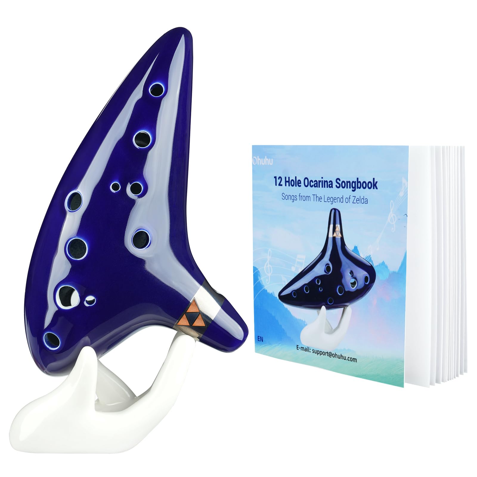 Amazon.com: Ohuhu Zelda Ocarina with Song Book (Songs From the