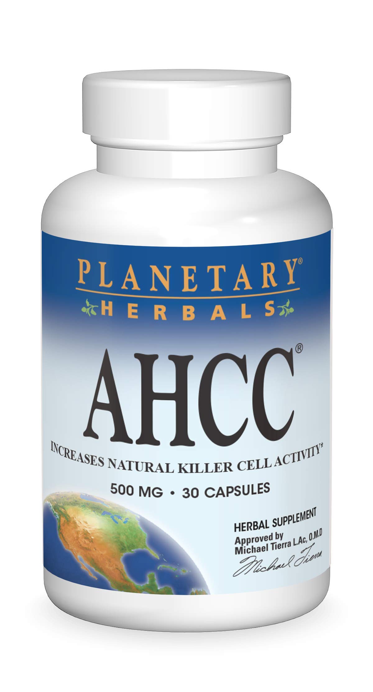 Amazon.com: Planetary Herbals AHCC, For Immune System Support* 500
