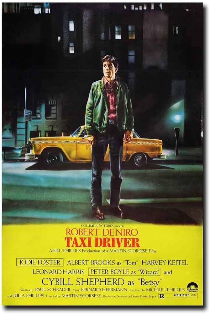 Amazon.co.jp: タクシードライバー 24x36inchロバート・デ・ニーロ1976