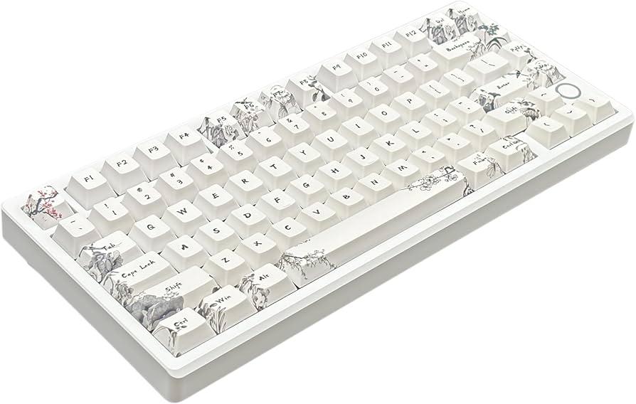 Amazon.co.jp: EverGlide Su75 ホワイト ラピッドトリガーキーボード