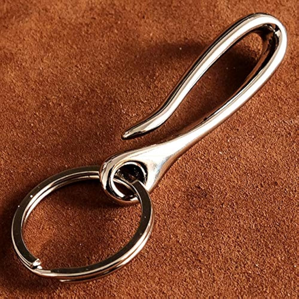 Amazon.co.jp: [BRASS STORE] ツリバリ キーフック（シルバー中）銀