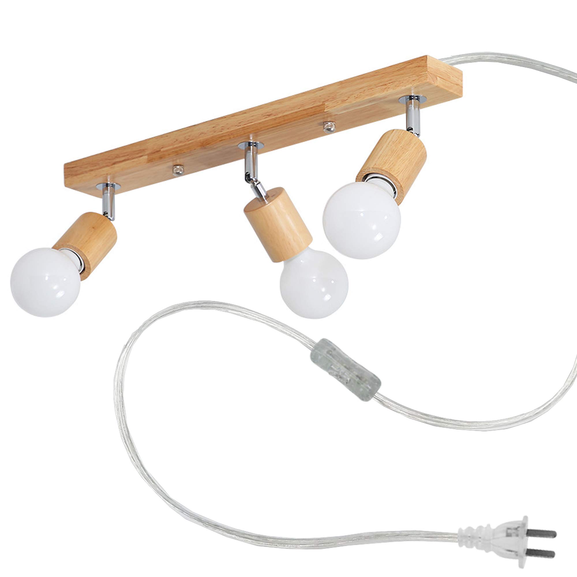 Amazon.co.jp : Venus 3灯 LEDスポットライト コンセント式 スポット