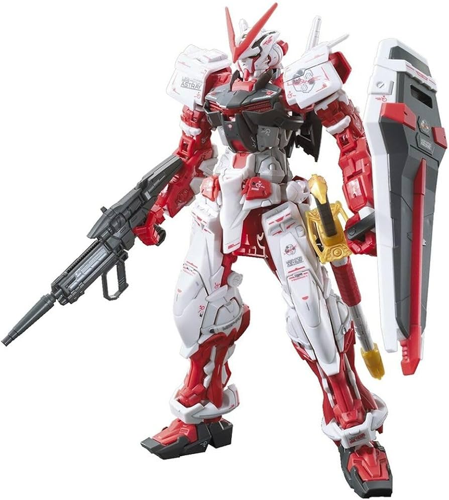 Amazon.com: Bandai Hobby - RG 1/144 Mbf-P02 Gundam Astray Red