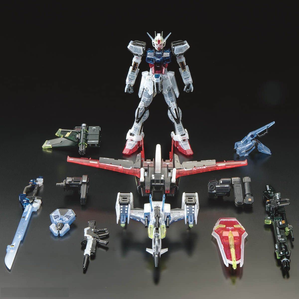 Amazon.com: RG 1/144 Gundam Base Limited Edition Yale Strike
